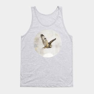 Short Eared Owl Tank Top